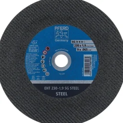 Disque à tronconner plat eht performance acier- Diam 115/125mm PFERD