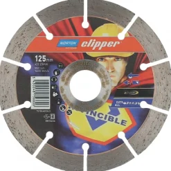 Disque à tronçonner diamant Invincible - Ø 125 x 22,23 mm NORTON