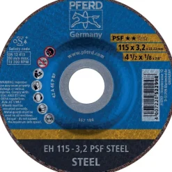 Disque à tronçonner déporté universel acier - 125x2,4mm - boîte de 25 PFERD
