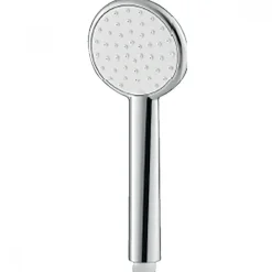 Douchette à main eco-responsable Ø90 1 jet et grille blanche DISFLEX