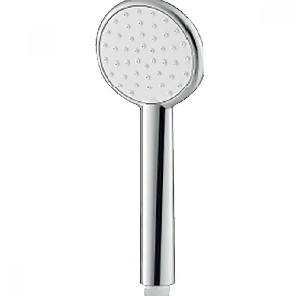 Douchette à main eco-responsable Ø90 1 jet et grille blanche DISFLEX