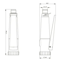 Douchette pour robinet - Filetage 15/21 - Chef PRESTO