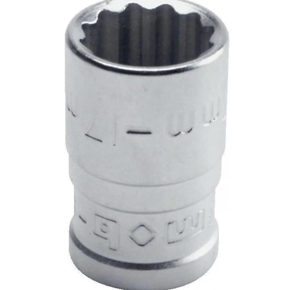 Douille standard 12 pans avec carré 1/2" MOB
