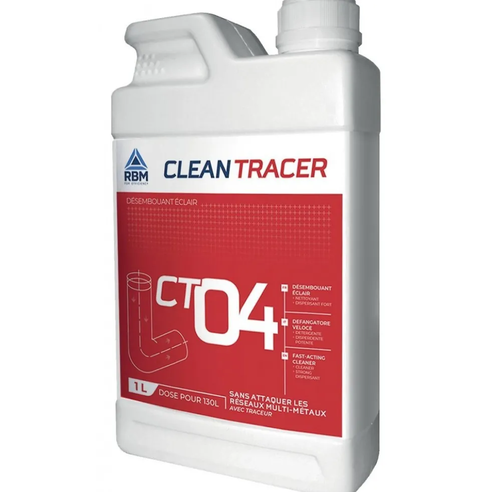 Désembouant rapide super concentré - avec traceur - Clean Tracer CT 04 RBM