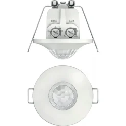 Détecteur de mouvement 360° encastré plafond - thePiccola S360-100 DE WH THEBEN