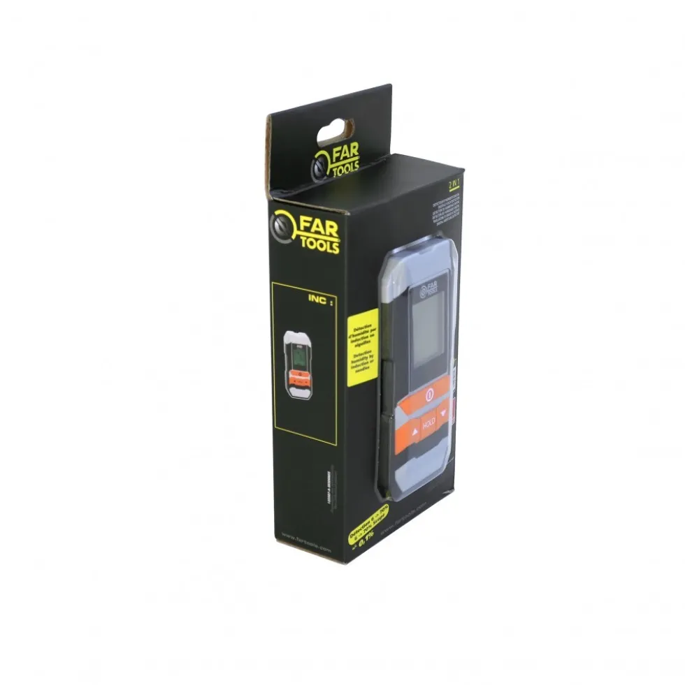 Détecteur d'humidité digital - 2 en 1 FARTOOLS