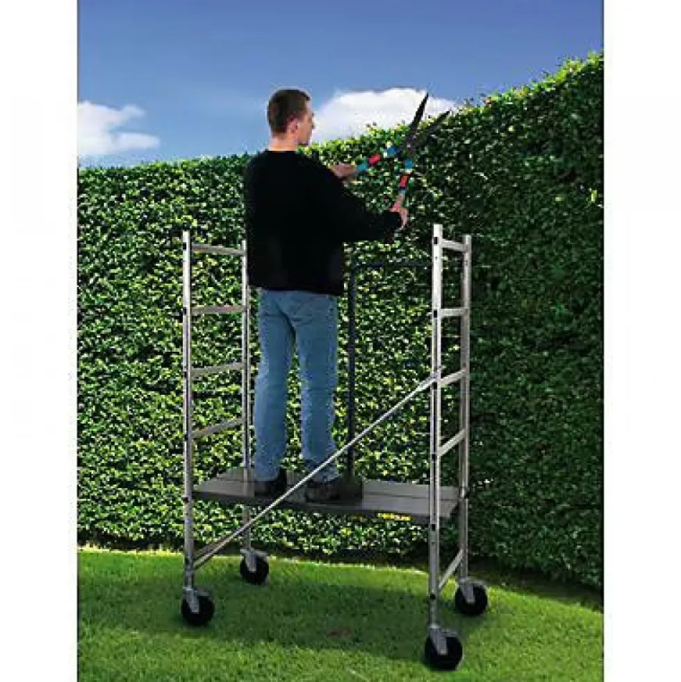 Echafaudage aluminium - hauteur de travail 3 m - Top 3 DUARIB