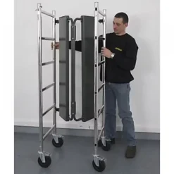 Echafaudage aluminium - hauteur de travail 3 m - Top 3 DUARIB