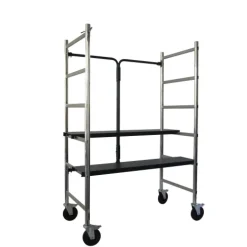 Echafaudage pliant aluminium - hauteur de travail 2,90m - CHRONO 3 DUARIB