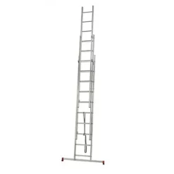 Echelle transformable 3 plans - 3x10 échelons - hauteur de travail 5,96m ESCALUX