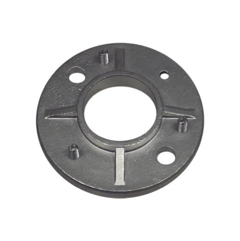 Embase à souder - diamètre 100mm - poteau garde-corps - inox Design Production