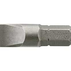Embout 1/4" - empreinte Fente - 6,5 x 25 mm STAHLWILLE