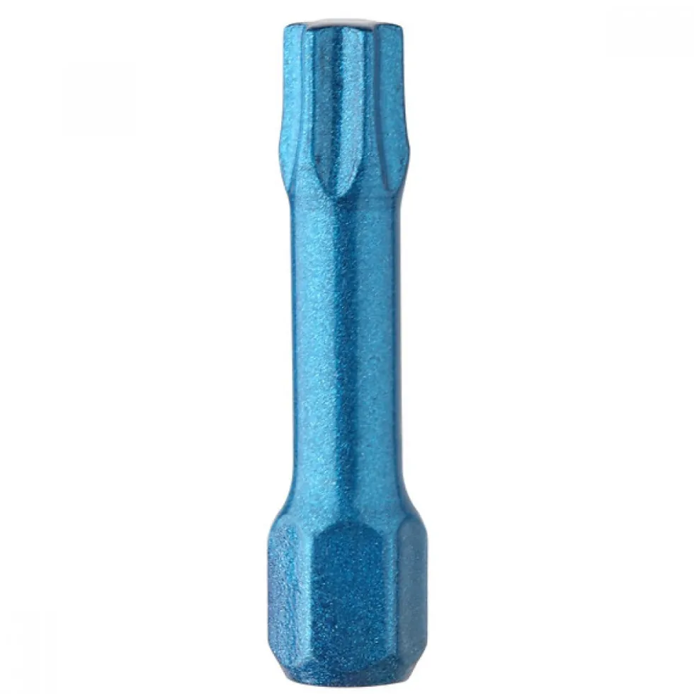 100 embouts de vissage Impact Blue-shock à empreinte Torx - 30 mm DIAGER