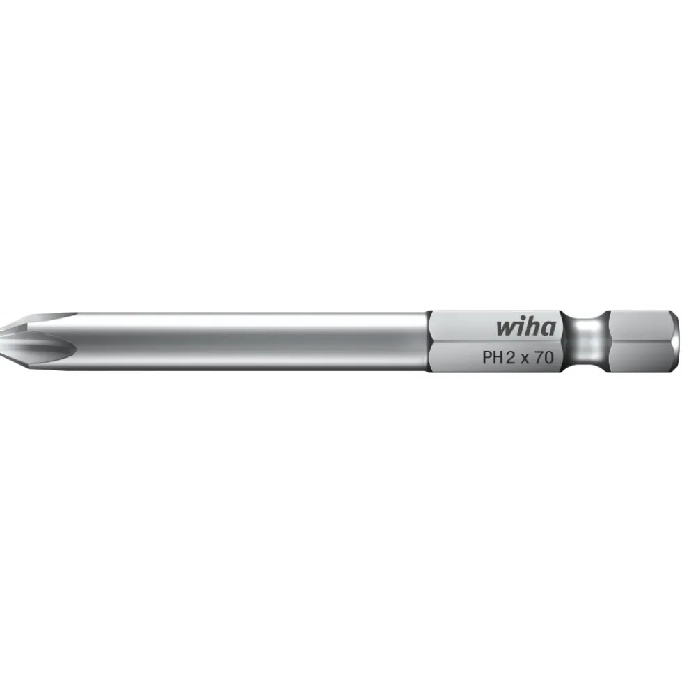 Embouts de vissage Phillips - standard - longueur 25mm - par 10 WIHA