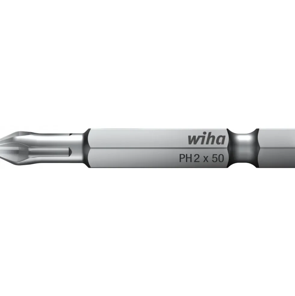 Embouts de vissage Phillips - standard - longueur 25mm - par 10 WIHA