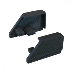 Embouts d'extrémité pour profil miroir à clipser - 1 paire Atrius