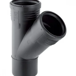 Embranchement Silent-PP - angle 45° - pour évacuation discrète GEBERIT