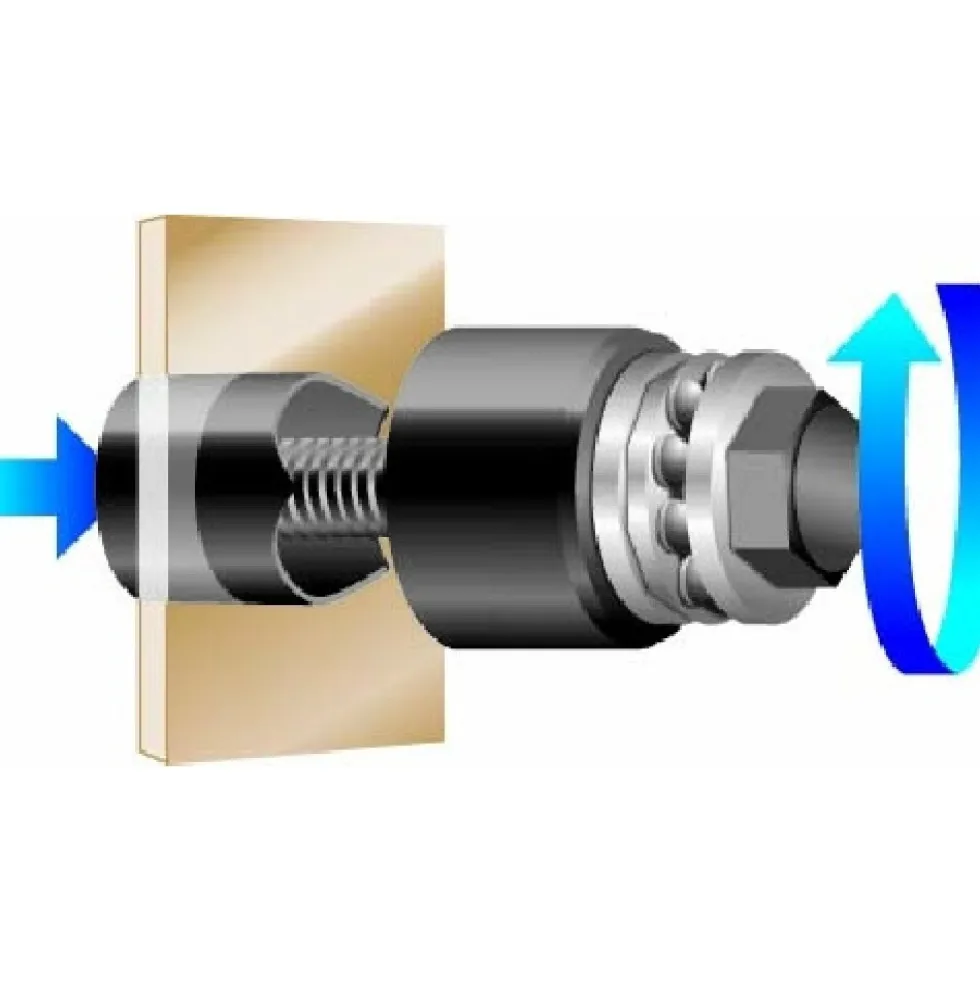 Emporte-pièce à vis diamètre 22,5 mm avec roulement à billes - EMP-225 SAM OUTILLAGE