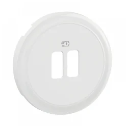 Enjoliveur pour prise double USB Céliane LEGRAND