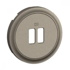 Enjoliveur pour prise double USB Céliane LEGRAND