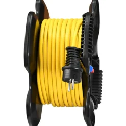 Enrouleur de câble - compact - 15m - 3G1,5 - 3 prises + USB - X-GUM BRENNENSTUHL