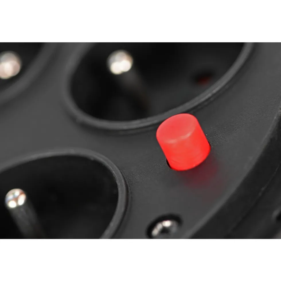 Enrouleur de câble - compact - 15m - 3G1,5 - 3 prises + USB - X-GUM BRENNENSTUHL