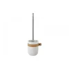 Ensemble brosse wc à poser - Blanc - Lio SPIRELLA