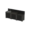 Ensemble cuisine Classic - 3 modules gris cargo ENO