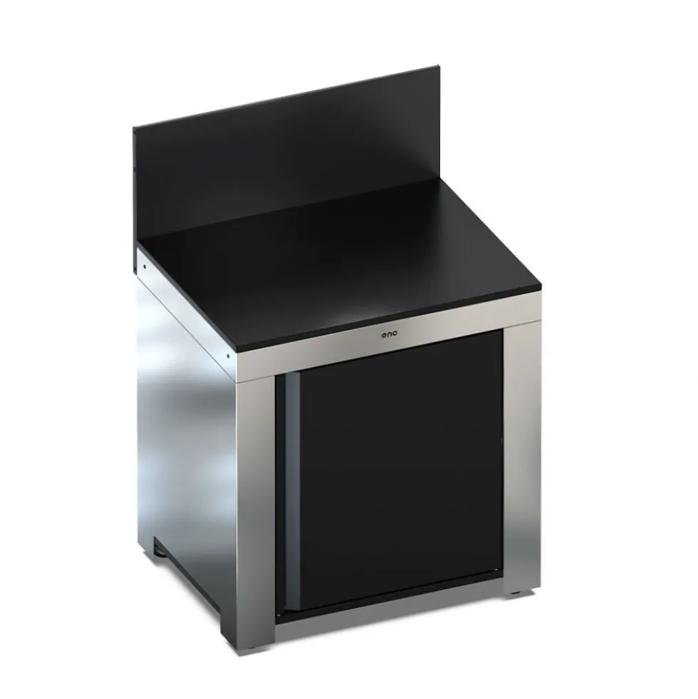 Ensemble cuisine Classic - 3 modules noir et inox ENO