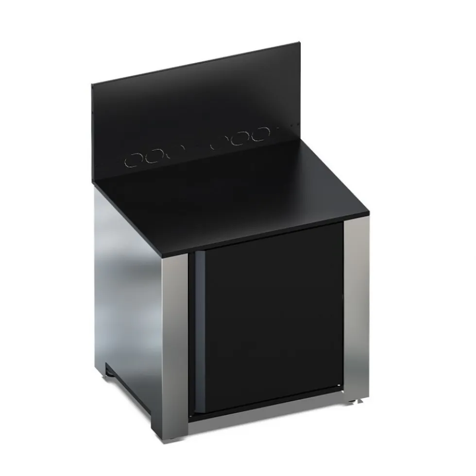 Ensemble cuisine Classic - 3 modules noir et inox ENO