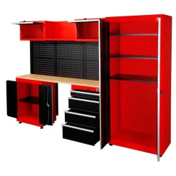 Ensemble d'armoire d'atelier - 13 pièces HOLZMANN