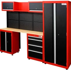 Ensemble d'armoire d'atelier - 13 pièces HOLZMANN