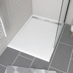 Ensemble de douche à l'italienne 120 cm - finition or brossé - pack complet AURLANE