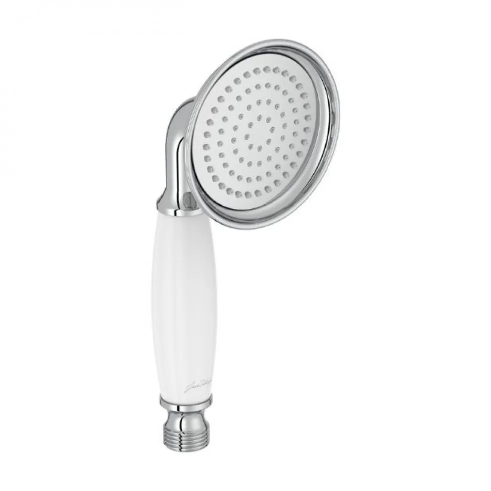 Ensemble de douche rétro avec barre et douchette - chromé - Louise JACOB DELAFON