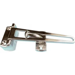 Entrebâilleur pour porte à recouvrement zamak en fil plat - Modern SOCONA