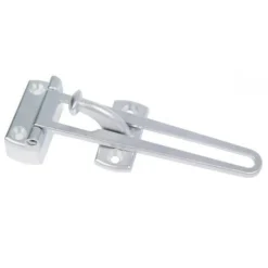 Entrebâilleur pour porte à recouvrement zamak en fil plat - Modern SOCONA