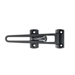 Entrebâilleur pour porte à recouvrement zamak en fil plat - Modern SOCONA