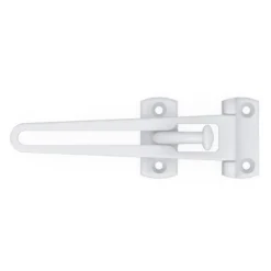 Entrebâilleur pour porte à recouvrement zamak en fil plat - Modern SOCONA