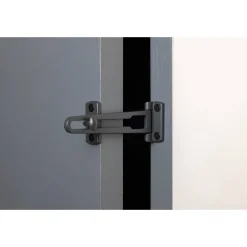 Entrebâilleur pour porte à recouvrement zamak en fil plat - Modern SOCONA