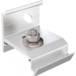 Equerre de fixation murale pour rails Win Slide 2 - aluminium brut MANTION