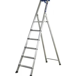 Escabeau 6 marches professionnel en aluminium - PRO 54 DUARIB