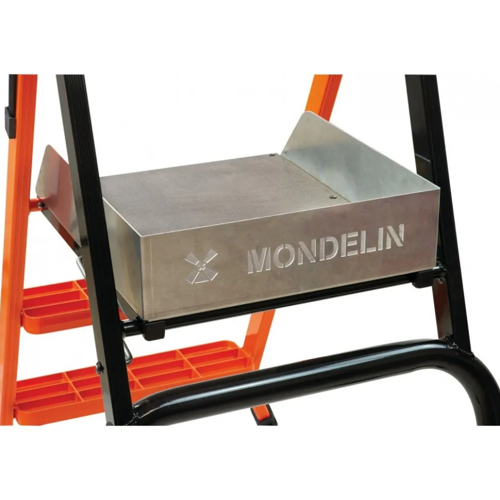 Escabeau sécurisé - 5 marches - PIRL GARDIA MONDELIN