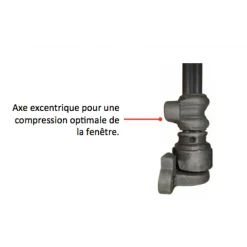 Espagnolette de croisée en fonte - type ESP 16 A ROLLINGER