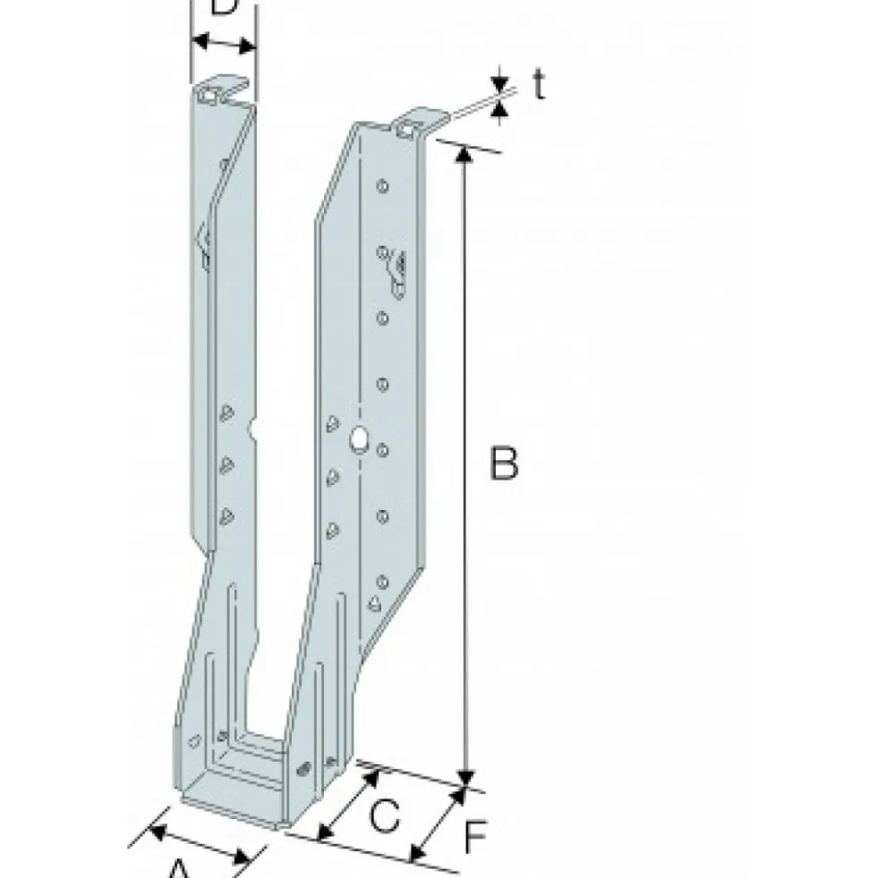 Etrier à brides latérales - IUSE239/48 - reconditionné SIMPSON Strong-Tie