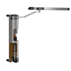 Ferme-portail hydraulique - pose verticale - Lion LOCINOX