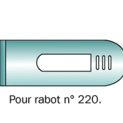 Fer pour rabots métalliques numéro 220 Stanley STANLEY
