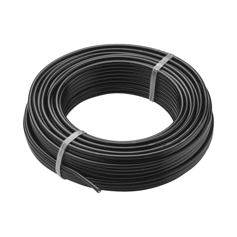 Fil rigide HO7V-U - 2,5 mm² - Noir DEBFLEX