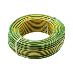 Fil souple HO7V-K - 2,5 mm² - 10 m - Jaune et Vert DEBFLEX