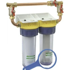 Filtre anti-calcaire et anti-corrosion - avec bypass - FD34CBP POLAR