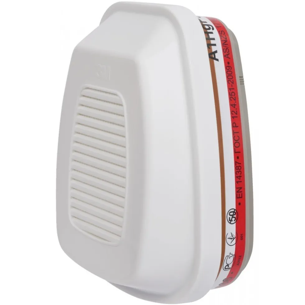 Filtres combinés gaz + poussières K6096 - A1 E1 Hg P3 R 3M